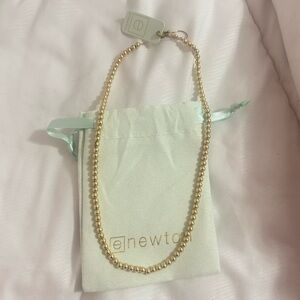 ENewton Gold Beaded Necklace